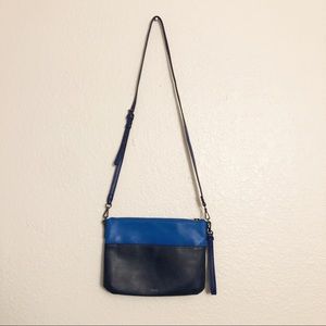 REED Krakoff Blue Monochrome Crossbody Purse